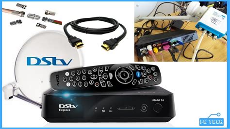 How to do self install of DSTV Explora 